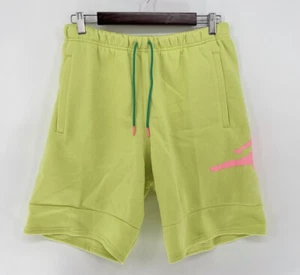 Nike Men's Air Jordan Jumpman Air Fleece Shorts Limelight CK6707-352 Large - Picture 1 of 9