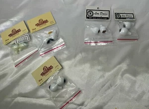 Lot of 5 Acrylic Baby Reborn Eyes 18mm Tallina’s Doll Supplies & Lou Davis NEW - Picture 1 of 12