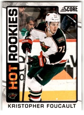 Kristopher Foucault 2012-13 Score Rookie #510 Minnesota Wild - Image 1 of 2