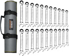 22 Pcs Ratcheting Wrench Set New Combination Ratchet Wrenches Set for Car Repair