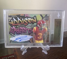 2023 LEAF METAL GRAFFITI GRAPHS Auto CLEAR JORDAN ADDISON TRUE 1/1 SSP RARE PPP