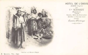 Algérie - Kabylie - Intérieur de maison kabyle - Ed. J. Geiser - Imagen 1 de 2
