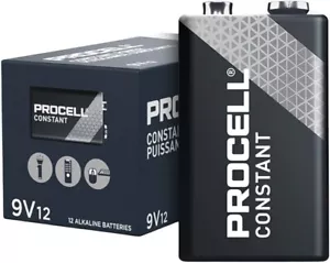 12x Duracell PC1604 9V Procell Battery Bulk Alkaline Industrial Power - Picture 1 of 1