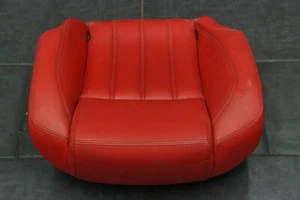 Asiento acolchado Maserati GT GranTurismo asiento trasero izquierdo asiento trasero cuero rojo - Imagen 1 de 12