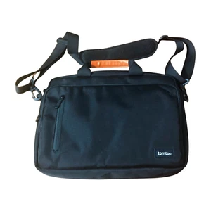 tomtoc Protective Laptop Shoulder Bag for 15.6 Inch Black - Picture 1 of 10