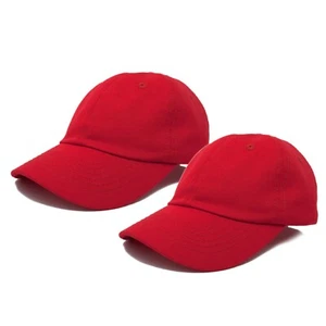 DALIX Youth Girls Boys Dad Hats Baseball Caps 2 for 1 Deal - Picture 1 of 45