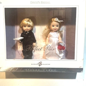 Barbie Kelly & Tommy "David's Bridal Perfect Pair" Wedding Set dolls 💍 - Picture 1 of 14