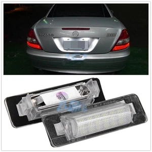Luci targa bagagliaio posteriore auto LED per Benz W210 W202 4D berlina - Foto 1 di 1