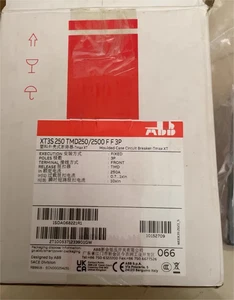 Disyuntor 1 pieza nuevo XT3S 250 TMD250/2500 F F 3P 1SDA068221R1 ENVIADO POR FedEx - Imagen 1 de 4