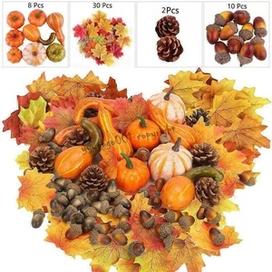 Halloween 50 Kürbis Terrakotta Dekoration Tischdeko Herbst Deko Kürbisse DE - Bild 1 von 7