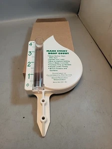 Kunststoff Regenmesser Wasser Ressourcenmanagement Regenrohr Made in U.S.A - Bild 1 von 3