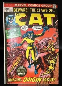 Beware The Claws of the Cat #1  - Marvel 1972 - Bronze Age - Nice Copy - Picture 1 of 2