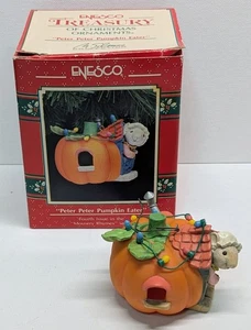 1992 Enesco Schatzkammer des Weihnachtsschmucks - Peter Peter Kürbisfresser - Bild 1 von 3