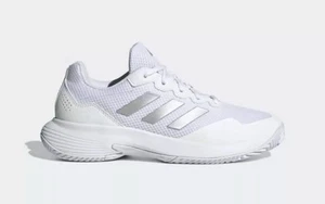 Adidas White Gamecourt 2.0 Tennisschuhe Herren Größe UK9,5 EU44 / REFA28 - Bild 1 von 8