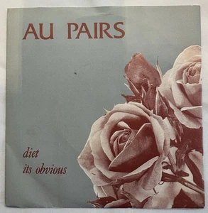 Au Pairs Diet (PS) Vinyl 7" Single  Punk/N Wave OTO4 - Picture 1 of 3