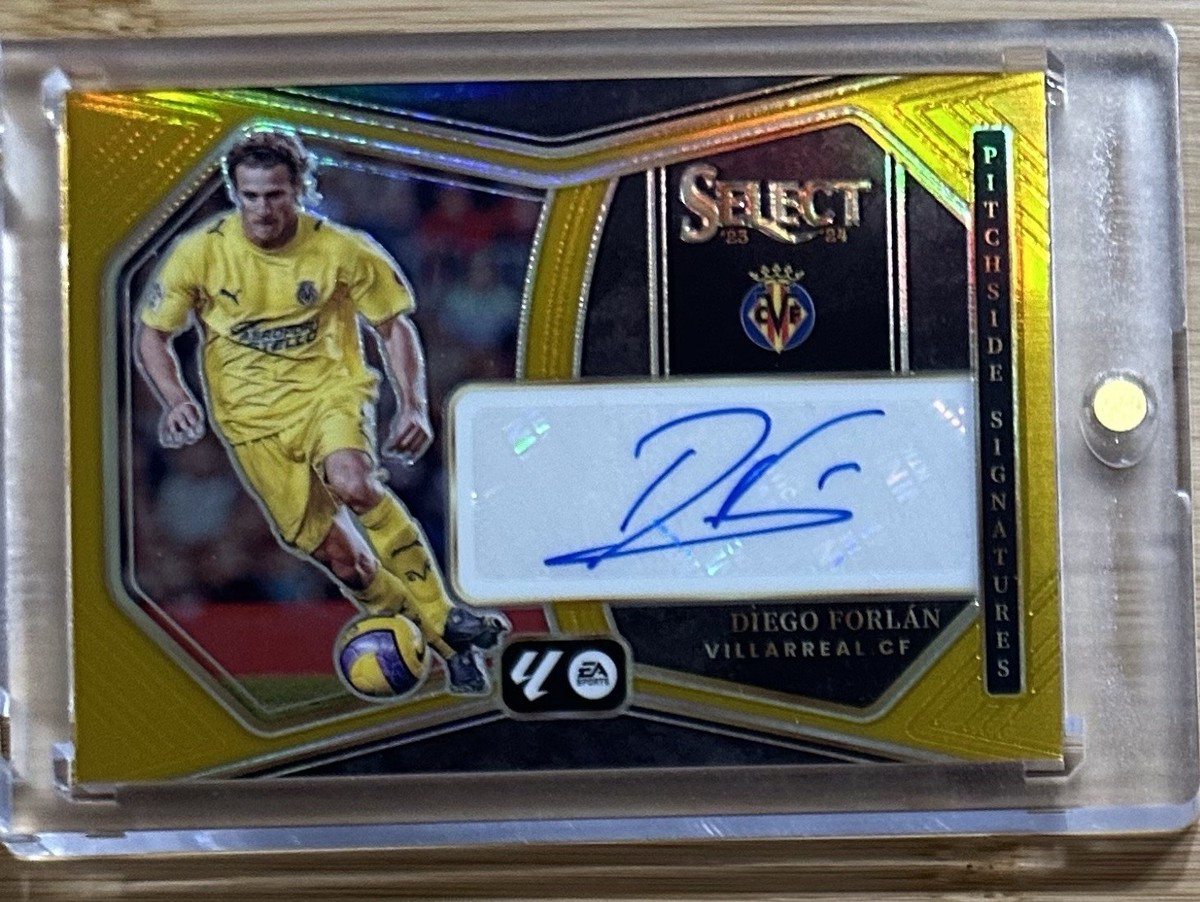 22-23 Panini DIEGO FORLAN 直筆サインカード RED Diego Forlan