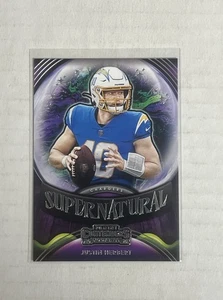 2021 Panini Contenders #SN-JHE Justin Herbert Supernatural - Picture 1 of 2