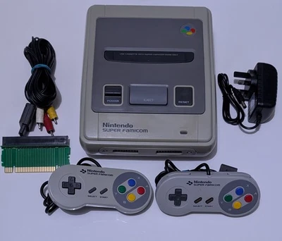 Super Famicom SNES Console 50/60hz Switchless uIGR Controller AV Cable Recapped - Image 1 of 4