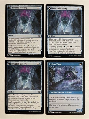 4x Mtg Lost Caverns Of Ixalan Inverted Iceberg NM/M Magic The Gathering - Bild 1 von 3