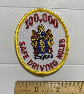 Distintivo toppa ricamato CR England Trucking 100.000 miglia guida sicura camion - Foto 1 di 3