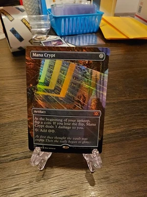 Mana Crypt Borderless Double Masters Foil, MtG, EDH, Magic  The Gathering - Image 1 of 2