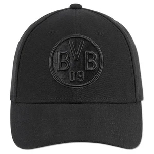 BVB Cap Logo schwarz Dortmund Kappe Baseballcap Hut BVB Fanartikel Shop - Bild 1 von 7