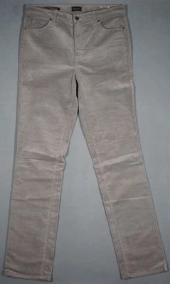 XA09408 BONITO **TALBOTS** PANTALÓN VAQUERO MUJER PANA PIERNA RECTA talla 10 GRIS LARGO Foto 1 de 4