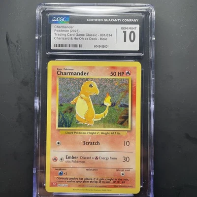 Charmander 001/034 Trading Card Game Classic Holo - Image 1 of 2