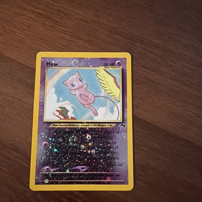 Pokémon TCG Mew 1/18 Southern Islands Holo Promo Rare 2001 Swirl - Image 1 of 4