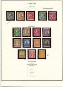 US STAMPS 1923-26 #575-591 COMPLETE SET MINT & USED US STAMPS!! - Bild 1 von 1