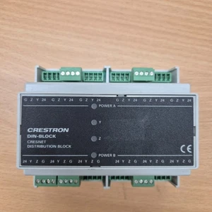Crestron DIN-BLOCK 12 Port DIN Rail Cresnet Distribution Block - Picture 1 of 1