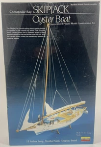 Lindberg Hobbies 12" L Skipjack Austernboot Plastik Modellbausatz 1989 - Bild 1 von 11