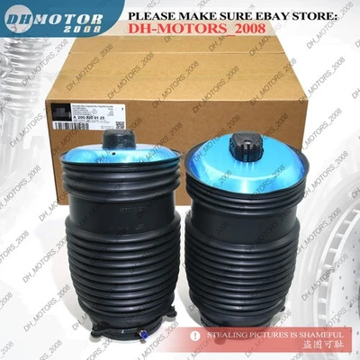 Par de bolsas de resorte de suspensión neumática trasera izquierda y derecha para Mercedes Clase C C205 W205 Foto 1 de 4