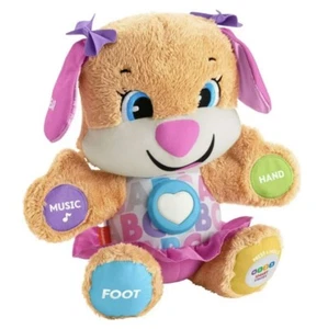 Fisher-Price Plush Sis Baby Toy with Smart Stages Learning Content Laugh &-Learn - Picture 1 of 5