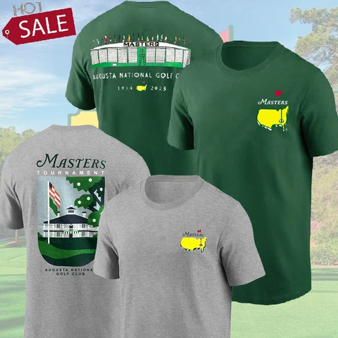 NEW - 2023 Masters Tournament Augusta National Golf Club Poster T Shirt Reprint Cover