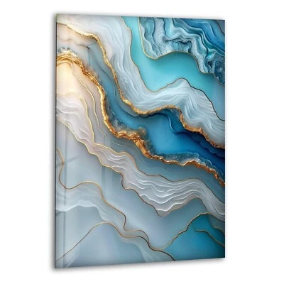 Colorful Sea Stones Glass Wall Art - Image 1 of 4