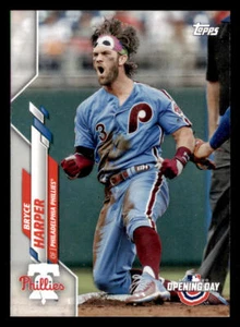 2020 Topps Opening Day #188 Bryce Harper - Picture 1 of 2