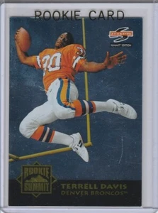 TERRELL DAVIS ROOKIE CARD 1995 Score Summit Edition RC Denver Broncos HOFer! - Picture 1 of 2