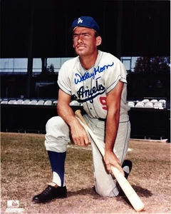 Wally Moon Signed MLB Baseball LA Dodgers Autographed 8x10 Dec 2018 #4 - Picture 1 of 1