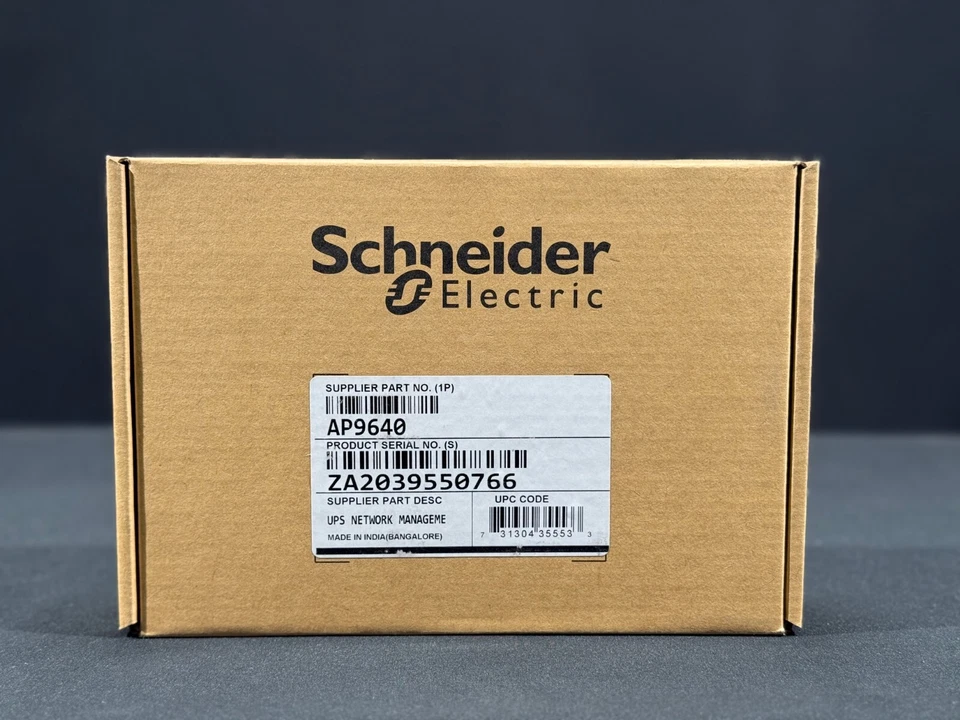 NEW Schneider Electric APC AP9640 Network Management Adapter- Same Day Shipping - Image 1 of 4