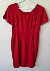 LA Belle Junior Dress Red Size 9 - Picture 1 of 8