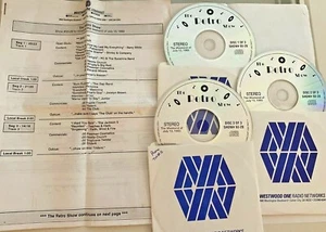 RADIO SHOW 7/10/93 RETRO 80s 3 HR SHOW: BARRY WHITE, GRANDMASTER FLASH, ABC,K.C. - Foto 1 di 3