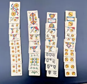 altes Kartenspiel - Schaffhausen & Hasle - J. Müller & Cie. - 36 Karten vollst. - Bild 1 von 6