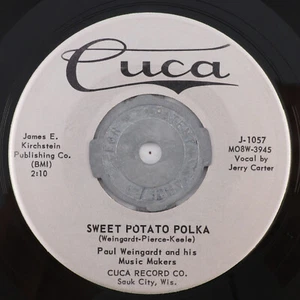 Paul Weingardt - Sweet Marguerite / Sweet Potato Polka 1961 45rpm Record J-1057 - Picture 1 of 18
