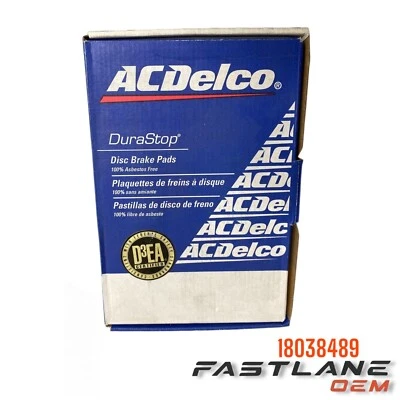 1991-1993 CADILLAC ALLANTE/DEVILLE/FLEETWOOD FR BRAKE PAD SET NEW OEM 18038489 - Image 1 of 4