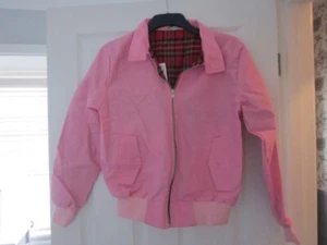 LADIES PINK LIGHTWEIGHT JACKET SIZE 12 - Picture 1 of 6