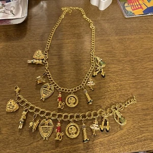 Shirley Temple Necklace And Bracelet Set Retired Danbury Mint Set 1 Of 2 Listed - Picture 1 of 8