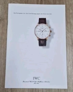 IWC Schaffhausen - Folleto del reloj Folleto Portugieser - Relojes Watches - Imagen 1 de 5