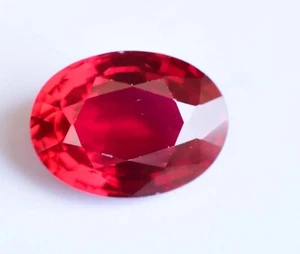 Natürlicher roter Painit 5,90 ct oval atemberaubend AGL-zertifiziert loser Edelstein - Bild 1 von 5
