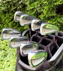 Ben Hogan Apex Edge Forged Irons (3-PW), Regular Flex Steel original Grips. NICE - Picture 1 of 18